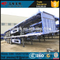 3 axle 40Ton container flat bed semi trailer